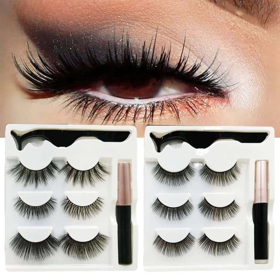Cílios Magnético Original Importado - Reutilizável e a Prova D'água - BeautyLashes + 4 Brindes