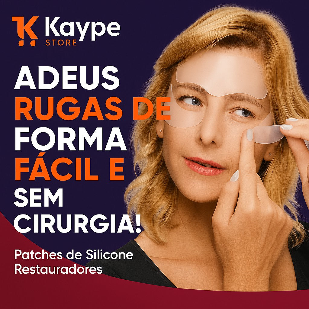 Antirrugas Original - Adesivo de Silicone para Rugas Reutilizável – Kaype Store